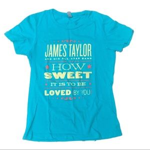 James Taylor tee Size Medium
